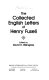 The collected English letters of Henry Fuseli /