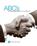 ABC's of relationship selling through service /
