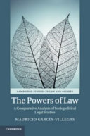 The powers of law : a comparative analysis of sociopolitical legal studies /