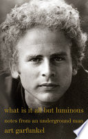 What is it all but luminous : notes from an underground man /