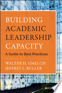 Building academic leadership capacity : a guide to best practice /