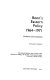 Bonn's eastern policy, 1964-1971; evolution and limitations.