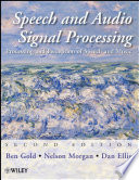 Speech and audio signal processing : processing and perception of speech and music /