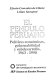 El péndulo peruano : políticas económicas, gobernabilidad y subdesarrollo, 1963-1990 /