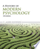 A history of modern psychology /