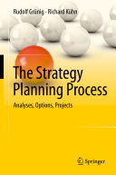 The strategy planning process : analyses, options, projects /
