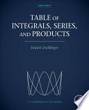 Table of integrals, series, and products /