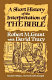 A short history of the interpretation of the Bible /
