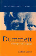 Dummett : philosophy of language /