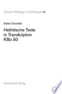 Hethitische Texte in Transkription