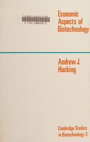 Economic aspects of biotechnology /