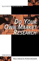 Do your own market research /
