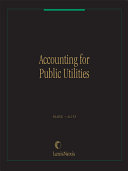 Accounting for public utilities /