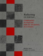 Reflecting on writing : composing in English for ESL students in Canada /