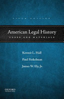 American legal history : cases and materials /