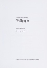 An introduction to wallpaper /