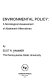 Environmental policy : a sociological assessment of abatement alternatives /