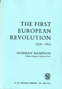 The first European revolution, 1776-1815.