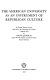 The American university as an instrument of republican culture, Sir George Watson lecture delivered in the University of Leicester, 6 March 1970.