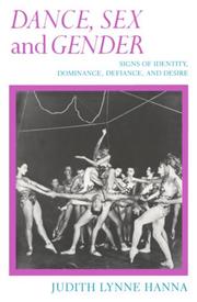 Dance, sex and gender : signs of identity, dominance, defiance, and desire /