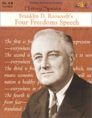 Franklin D. Roosevelt's four freedoms speech /
