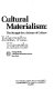 Cultural materialism : the struggle for a science of culture /