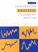 Using cointegration analysis in econometric modelling /
