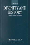 Divinity and history : the religion of Herodotus /