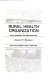 Rural health organization : social networks and regionalization /