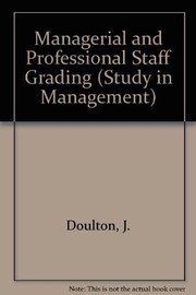 Managerial and professional staff grading /