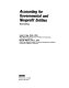 Accounting for governmental and nonprofit entities /