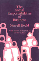 The social responsibilities of business : company and community, 1900-1960 /