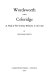 Wordsworth and Coleridge: a study of their literary relations in 1801-1802,