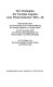 Der Neubeginn der Georgia Augusta zum Wintersemester, 1945-46 : akademische Feier zur Erinnerung an die Wiedereröffnung der Georgia Augusta vor vierzig Jahren am 29. November 1985 im Zentralen Hörsaalgebäude der Georg-August-Universität Göttingen /