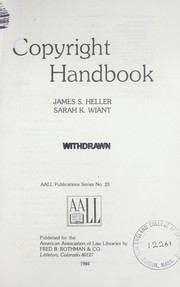 Copyright handbook /