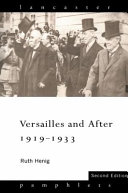 Versailles and after, 1919-1933 /