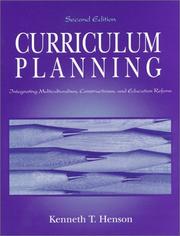 Curriculum planning : integrating multiculturalism, constructivism, and education reform /