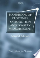 Handbook of customer satisfaction and loyalty measurement /