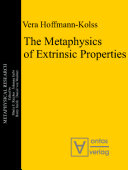 The metaphysics of extrinsic properties /