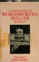 A commentary on Wordsworth's Prelude, books I-V /