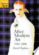 After modern art, 1945-2000 /