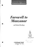 Farewell to Manzanar : and related readings /
