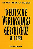 Dokumente zur deutschen Verfassungsgeschichte /