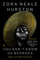 You don't know us Negroes : and other essays /