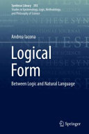 Logical form : between logic and natural language /