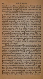 Medical nemesis : the expropriation of health /