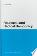 Rousseau and radical democracy /
