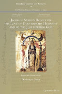 Jacob of Sarug's Homily on the love of God towards humanity and of the just towards God /