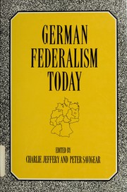 German federalism today /
