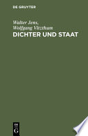 Dichter und Staat : über Geist und Macht in Deutschland /